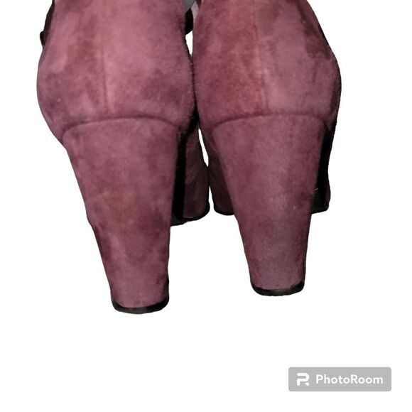 Armuse Maroon heels size 7.5 - Picture 3 of 6